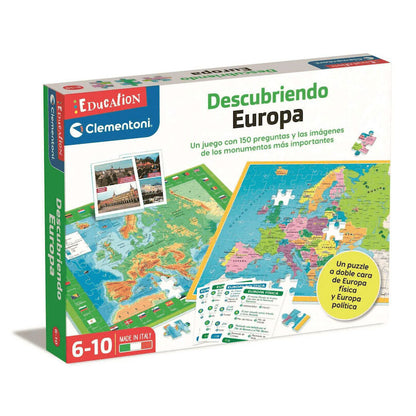 Geo Map Discover Europe in Spanish Nerdscape