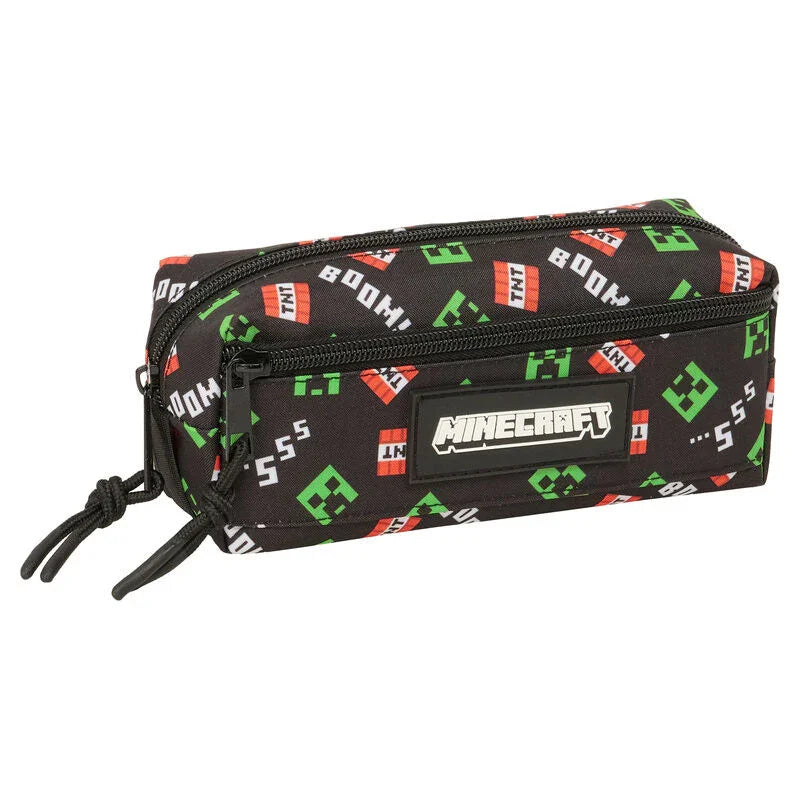 Minecraft triple pencil case Nerdscape