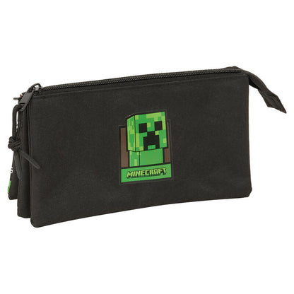 Minecraft triple pencil case Nerdscape