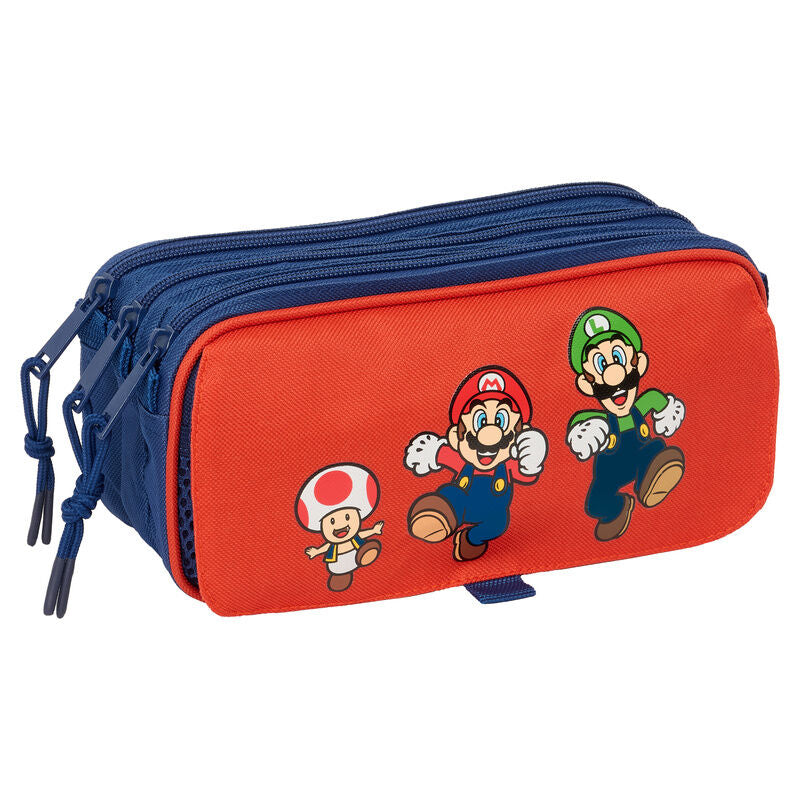 Super Mario Bros Mamma Mia triple pencil case Nerdscape