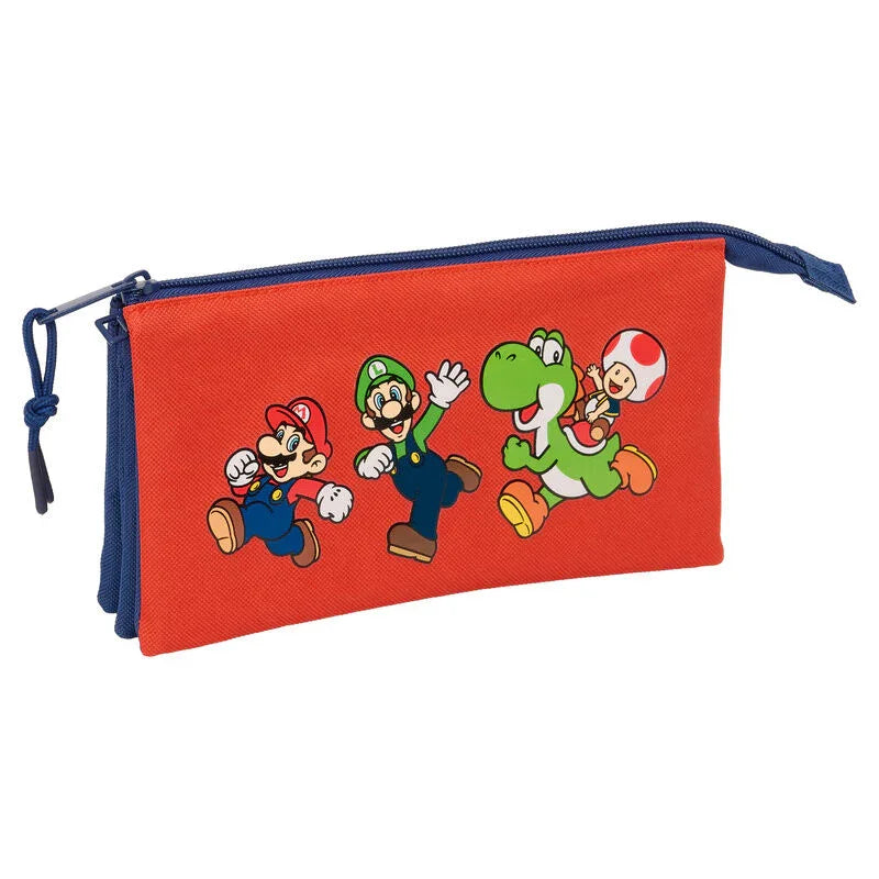 Super Mario Bros Mamma Mia triple pencil case Nerdscape