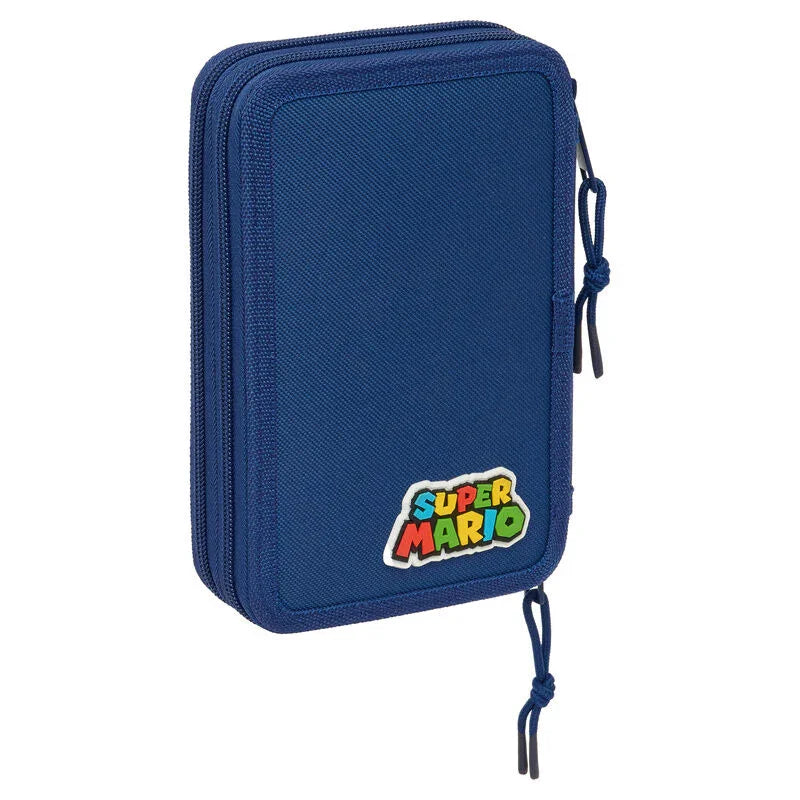 Super Mario Bros Mamma Mia double pencil case 29pcs Nerdscape