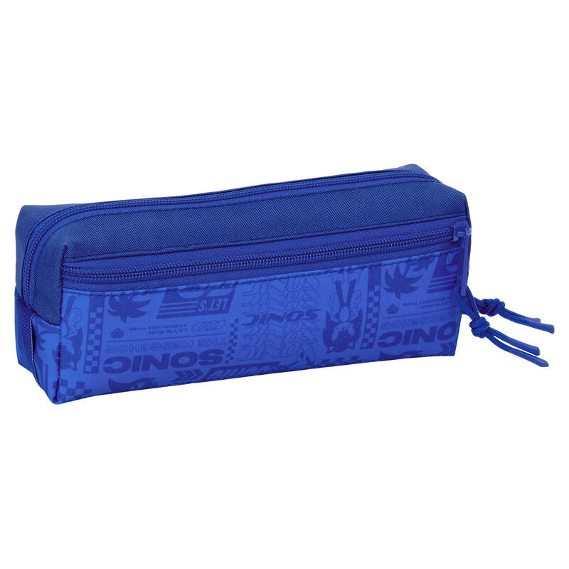 Sonic the Hedgehog triple pencil case Nerdscape