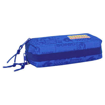 Sonic the Hedgehog triple pencil case Nerdscape