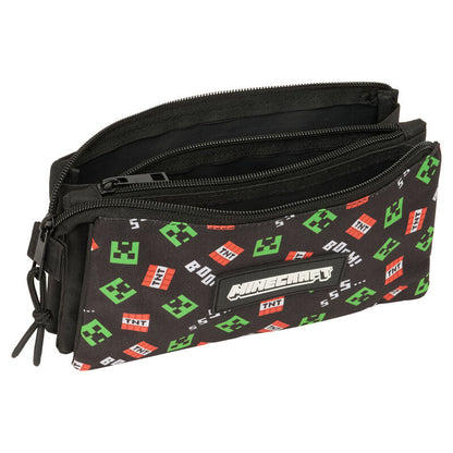 Minecraft triple pencil case Nerdscape