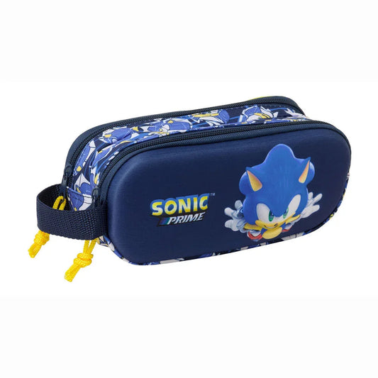 Sonic City 3D double pencil case Nerdscape