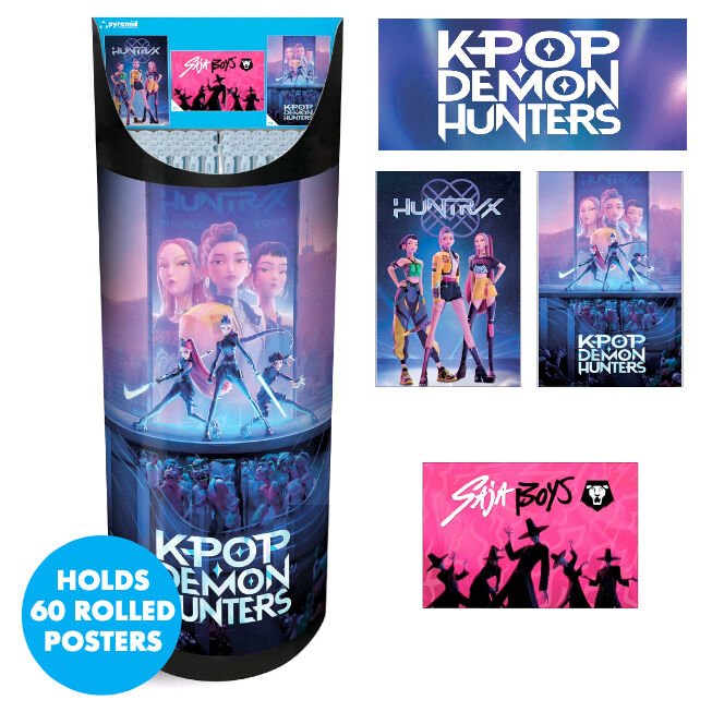 KPop Demon Hunters assorted poster - Nerdscape