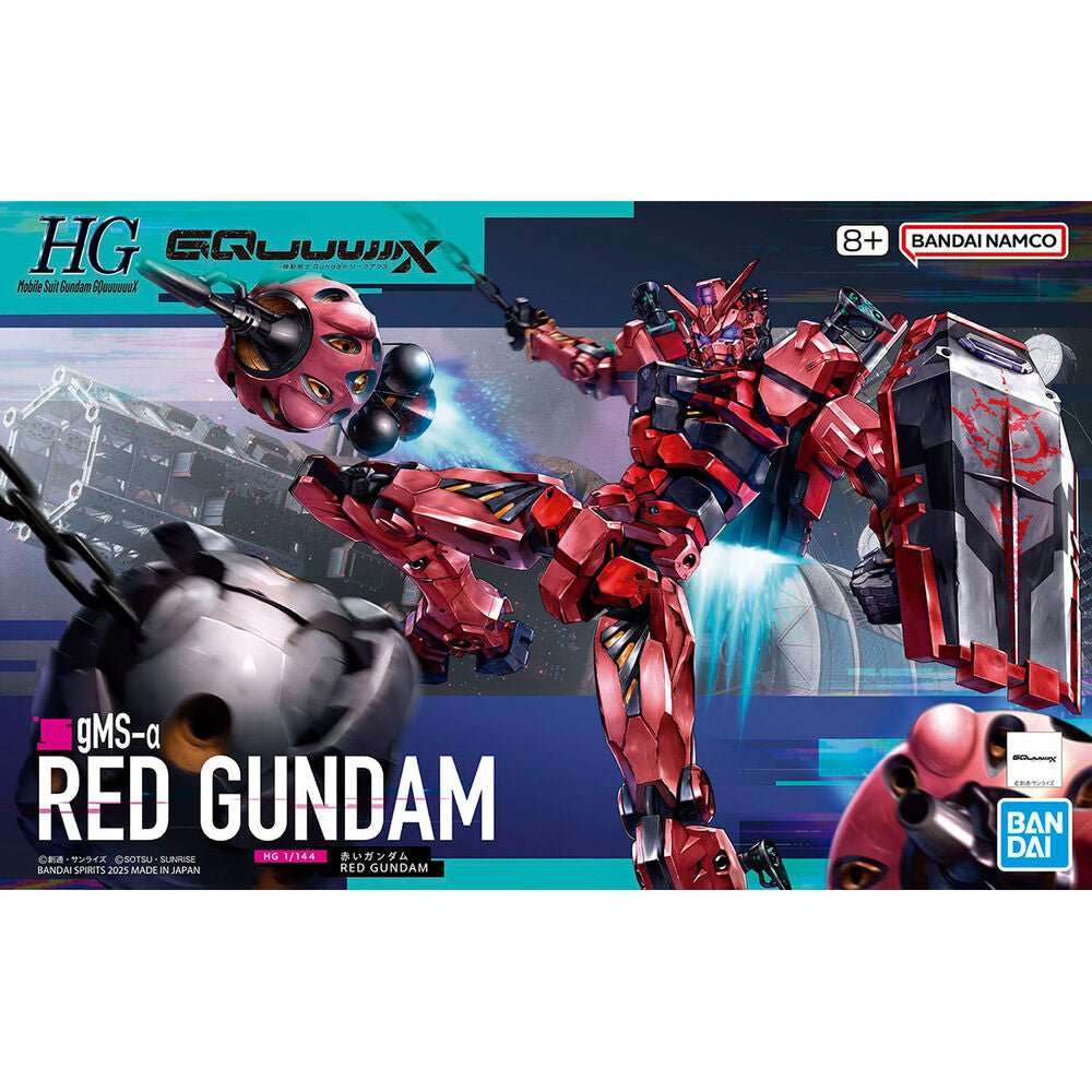Mobile Suit Gundam GQuuuuuuX Red Gundam model kit - Nerdscape