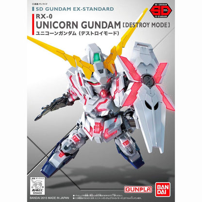 Mobile Suit Gunda Unicorn Gundam Destroy Mode Unicorn model kit - Nerdscape