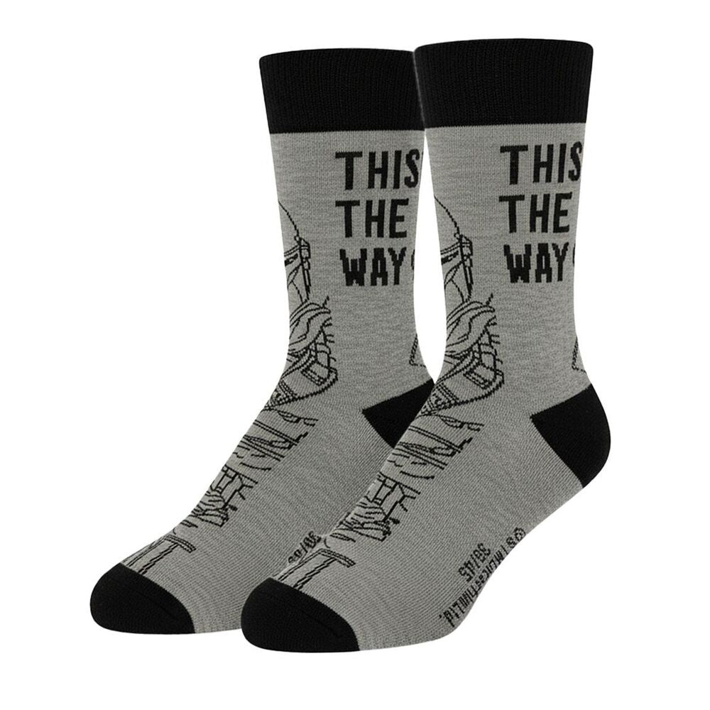 Star Wars The Mandalorian adult pack 3 socks Nerdscape