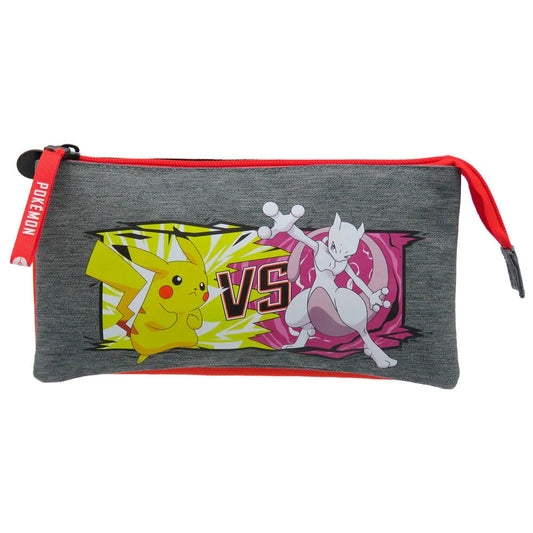 Pokemon Battle triple pencil case Nerdscape