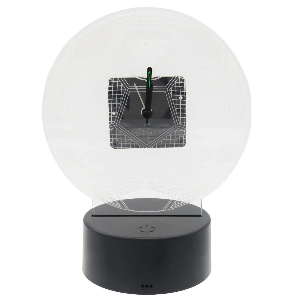 F.C. Barcelona LED methacrylate clock Nerdscape