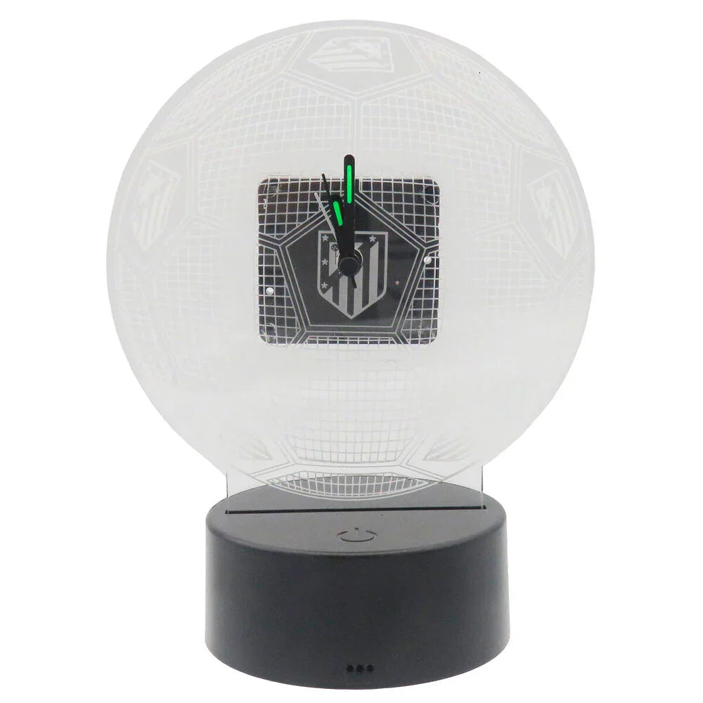 Atletico de Madrid LED clock Nerdscape