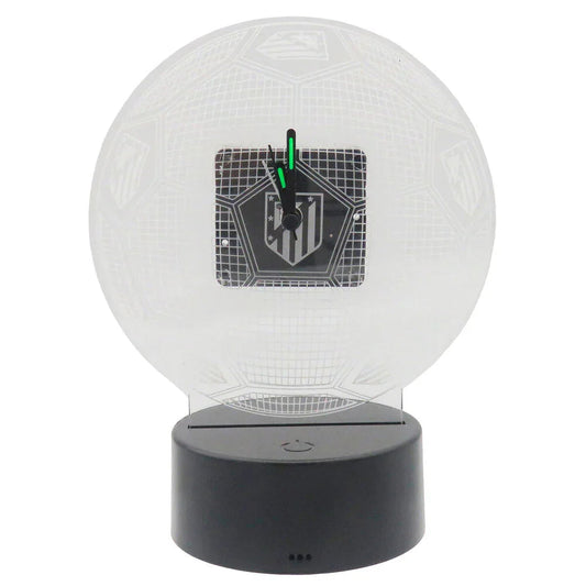 Atletico de Madrid LED clock Nerdscape