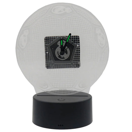 Real Madrid LED methacrylate clock Nerdscape