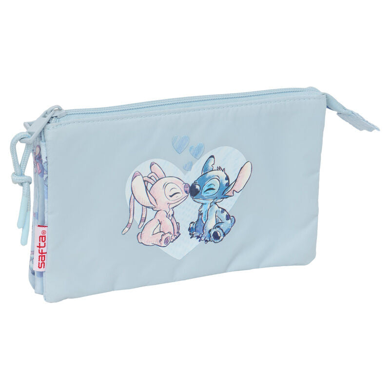 Disney Stitch triple pencil case Nerdscape