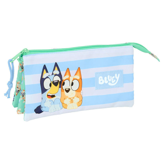 Bluey Sisters triple pencil case Nerdscape