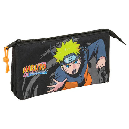 Naruto Shippuden triple pencil case Nerdscape