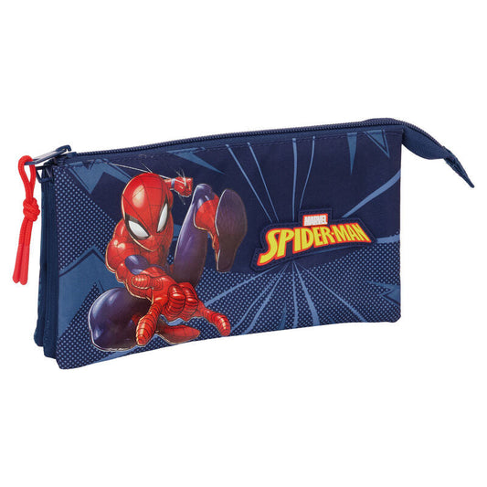Marvel Spiderman triple pencil case Nerdscape