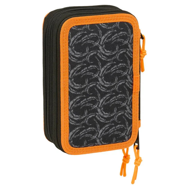 Naruto Shippuden triple pencil case 37pcs Nerdscape