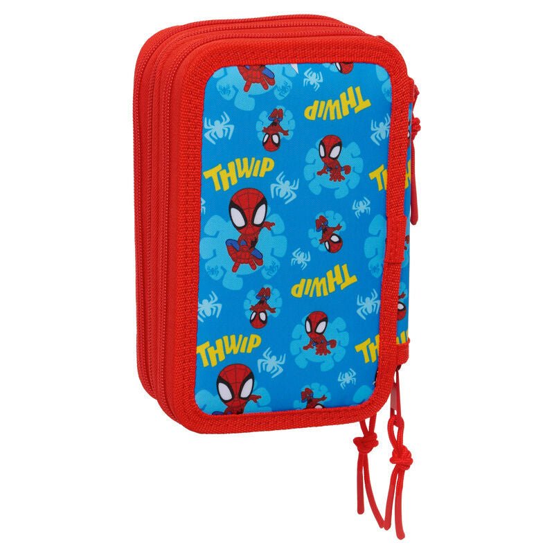 Marvel Spidey triple pencil case 37pcs - Nerdscape