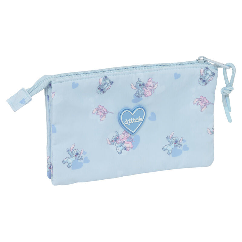 Disney Stitch triple pencil case Nerdscape