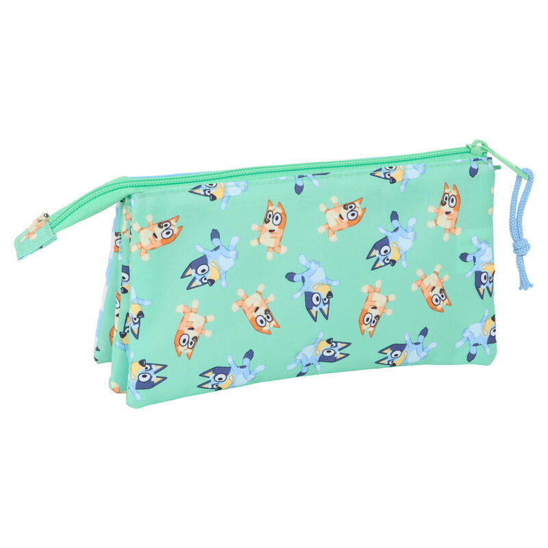 Bluey Sisters triple pencil case Nerdscape