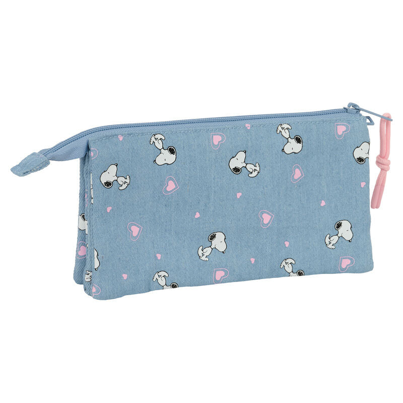 Peanuts Snoopy triple pencil case Nerdscape