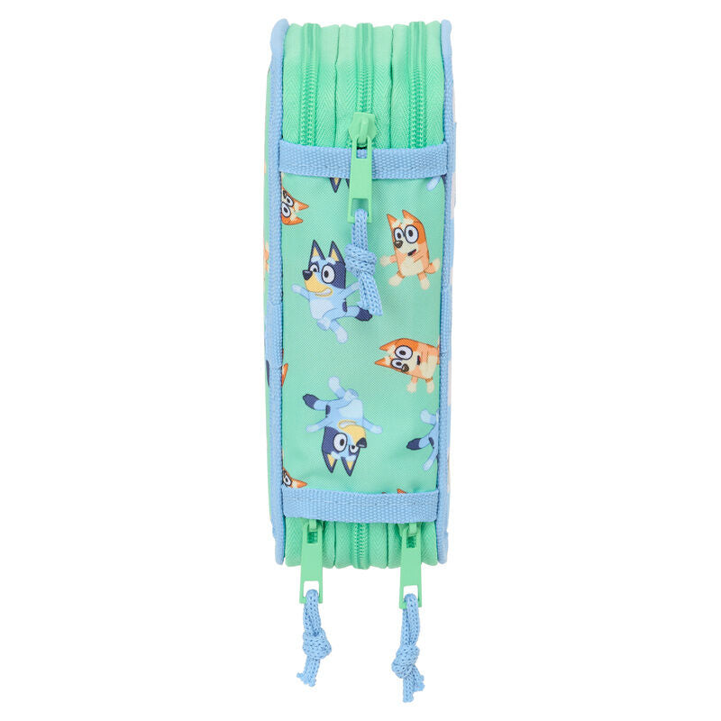 Bluey Sisters triple pencil case 37pcs Nerdscape