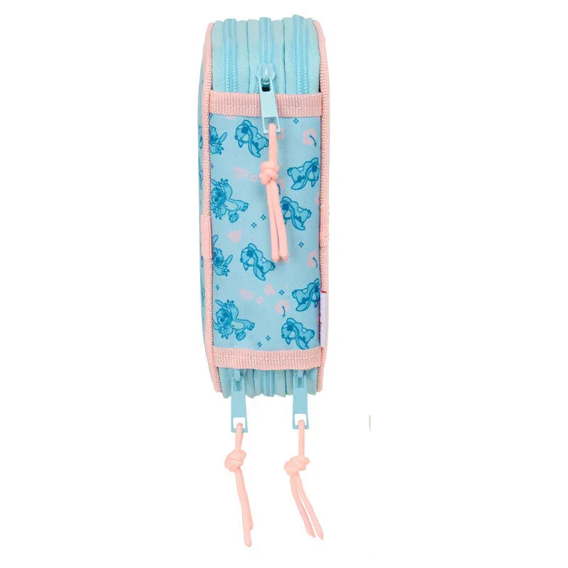 Disney Stitch Ohana triple pencil case 37pcs Nerdscape