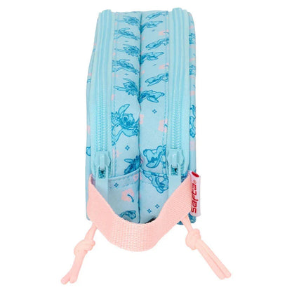 Disney Stitch Ohana double pencil case Nerdscape