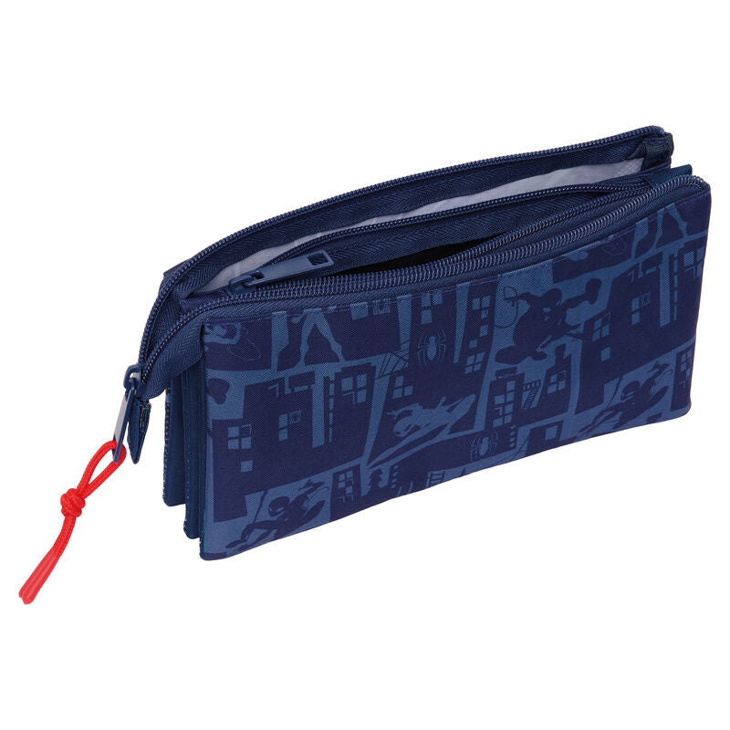 Marvel Spiderman triple pencil case