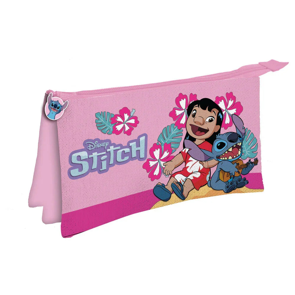 Disney Lilo and Stitch triple pencil case Nerdscape