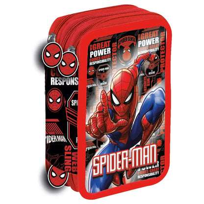 Marvel Spiderman Hero triple pencil case Nerdscape