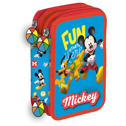 Disney Mickey Fun triple pencil case Nerdscape