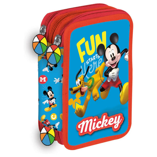 Disney Mickey Fun triple pencil case Nerdscape