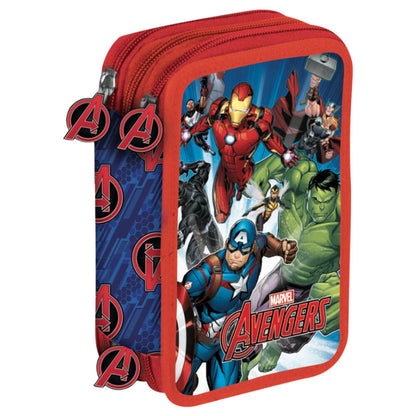 Marvel Avengers triple pencil case Nerdscape