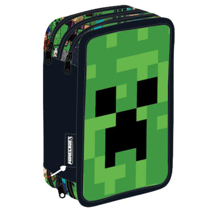 Minecraft Characters triple pencil case Nerdscape