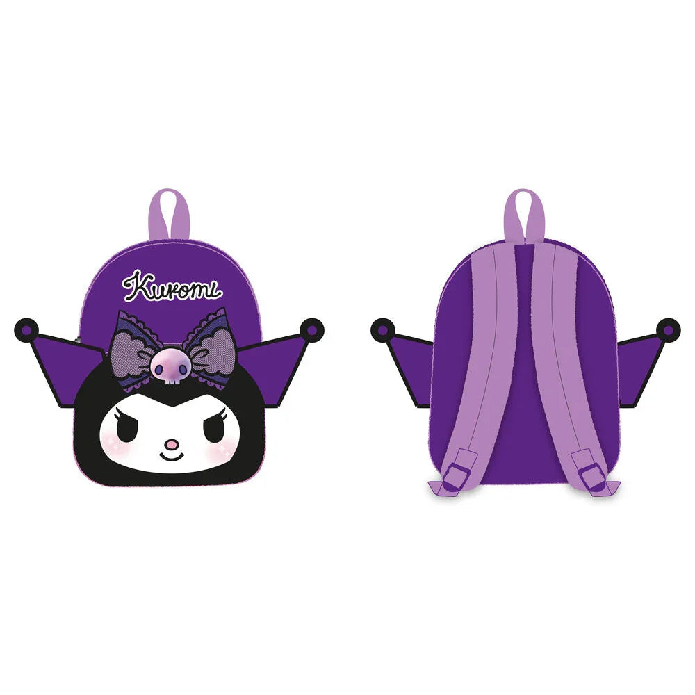 Hello Kitty Kuromi plush backpack 30cm Nerdscape