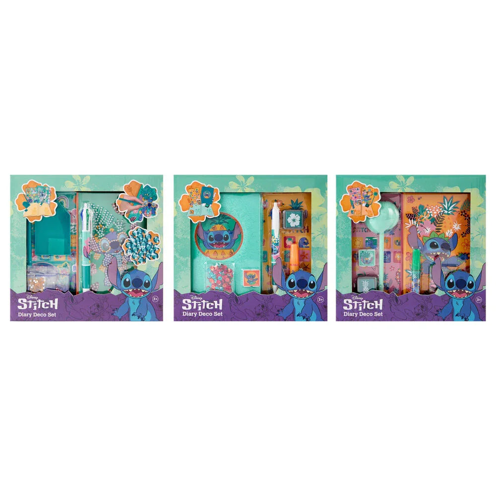 Disney Stitch Diary Deco set Nerdscape