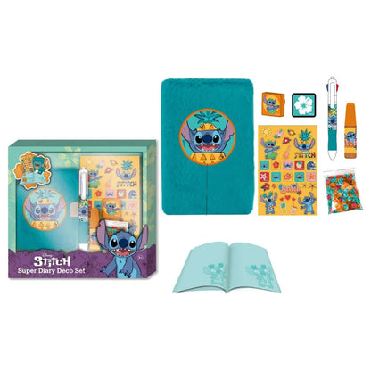 Disney Stitch Diary Deco set Nerdscape