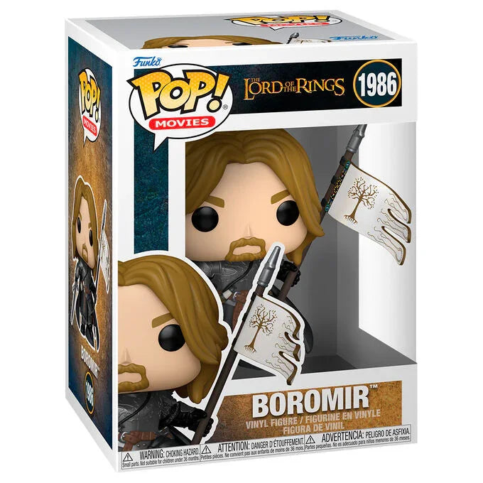 Funko Pop! The Lord of the Rings Boromir - Figura da Collezione Vinyl Nerdscape