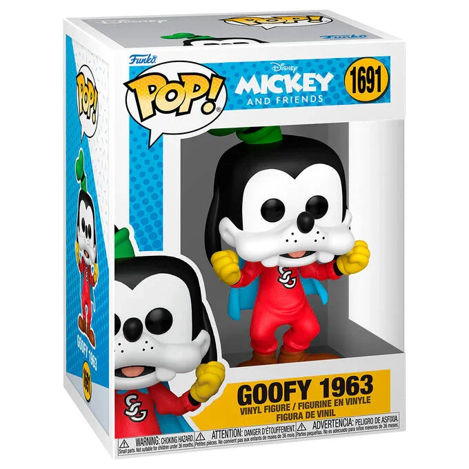 Funko Pop! Mickey and Friends Goofy 1963 - Figura da Collezione Vinyl Nerdscape