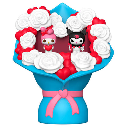 Bitty POP Bouquet figure Hello Kitty My Melody and Kuromi Valentines day
