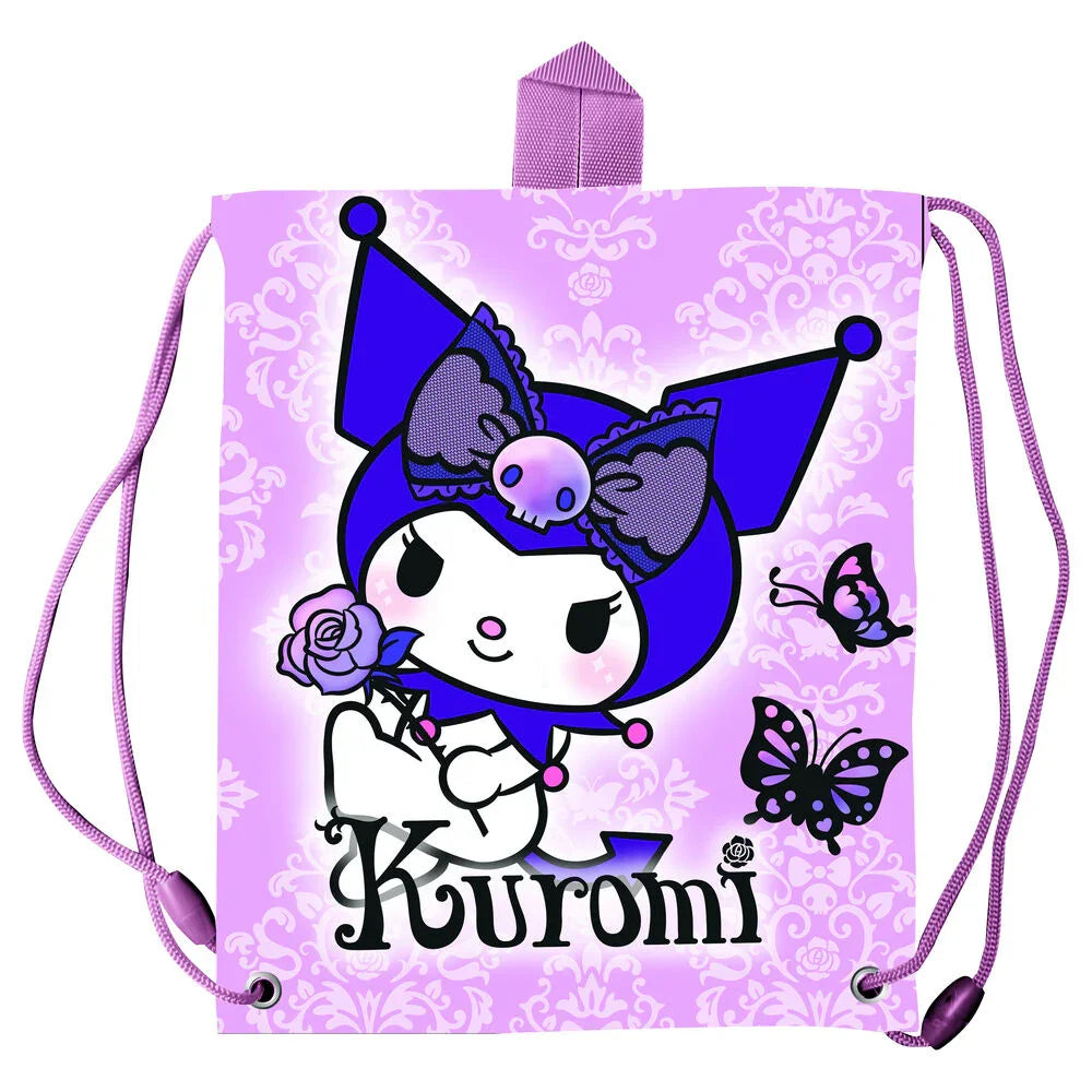 Hello Kitty Kuromi Purple lunch bag 30cm Nerdscape
