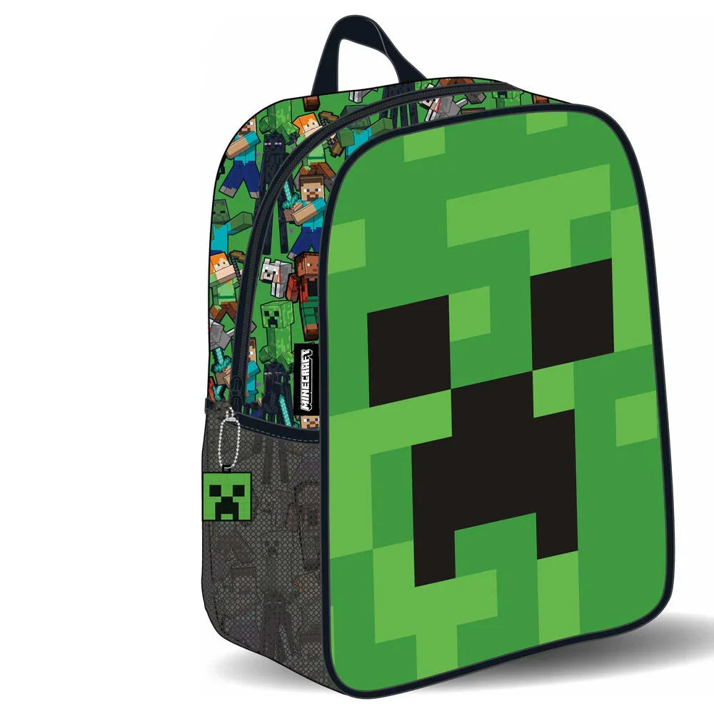 Minecraft Face 3D backpack 30cm Nerdscape
