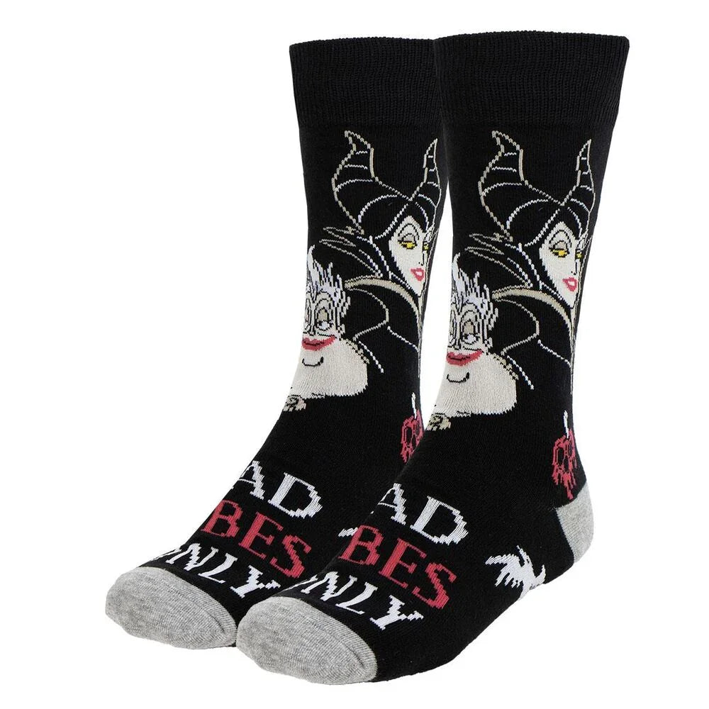 Disney Villains pack 3 adult socks Nerdscape
