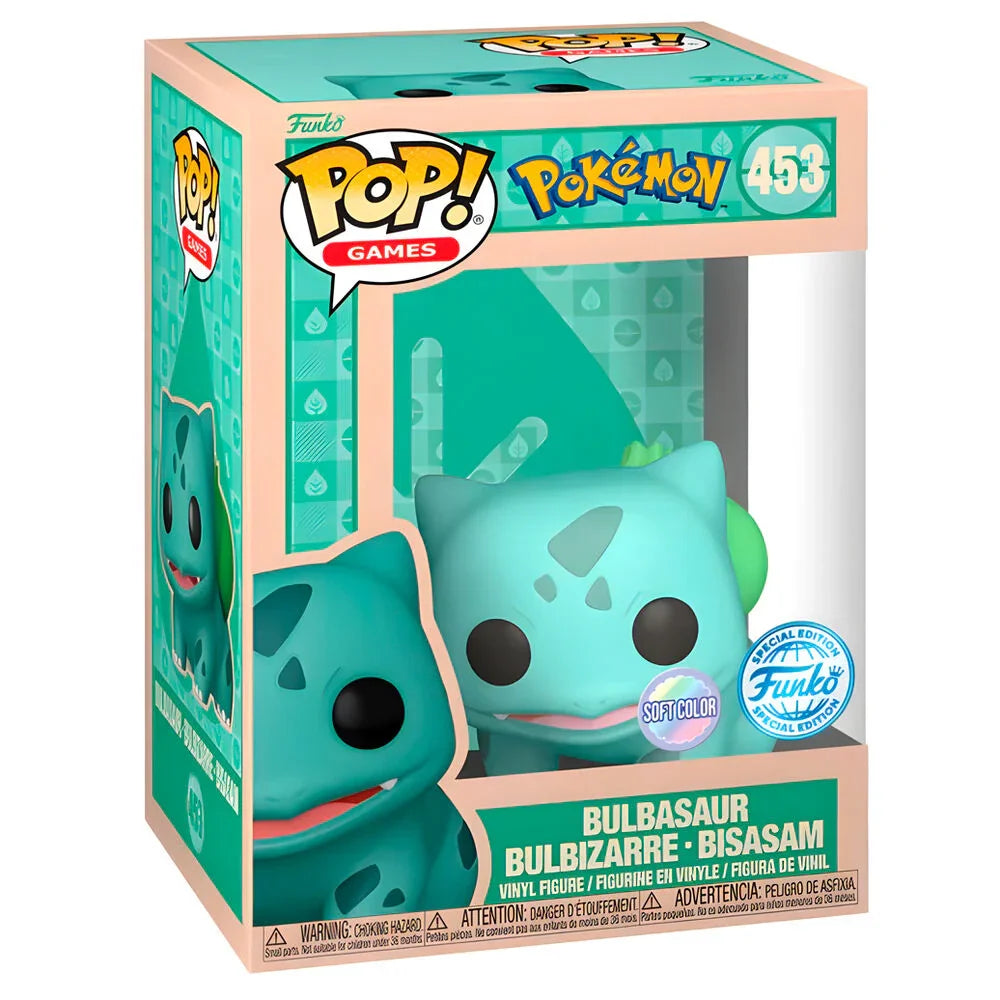 Funko Pop! Pokemon Bulbasaur - Figura da Collezione Vinyl Nerdscape