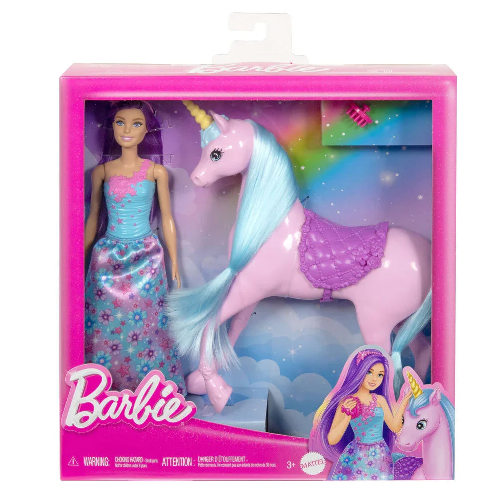 Barbie Doll and her unicorn Nerdscape