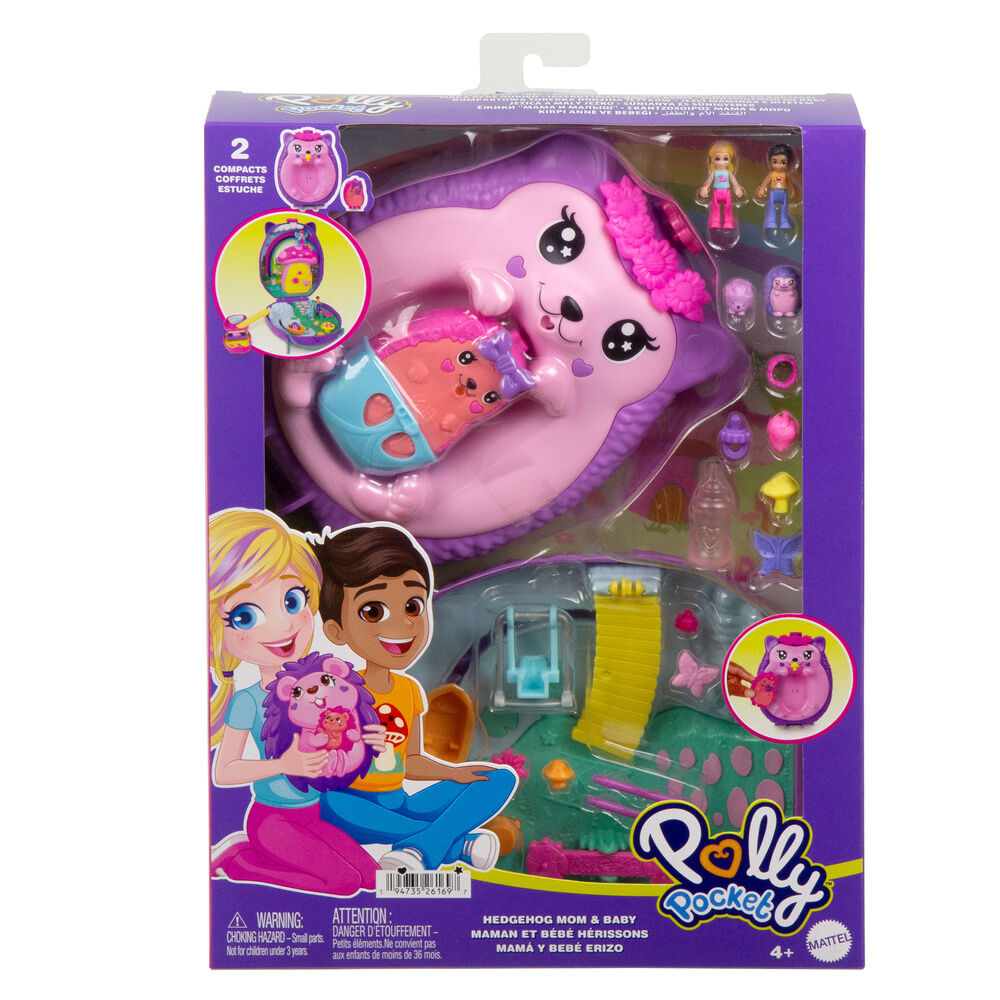 Polly Pocket Mama Hedgehog and Baby chest bag Nerdscape